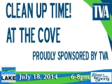 TVA Sponsored Clean-up at the Cove