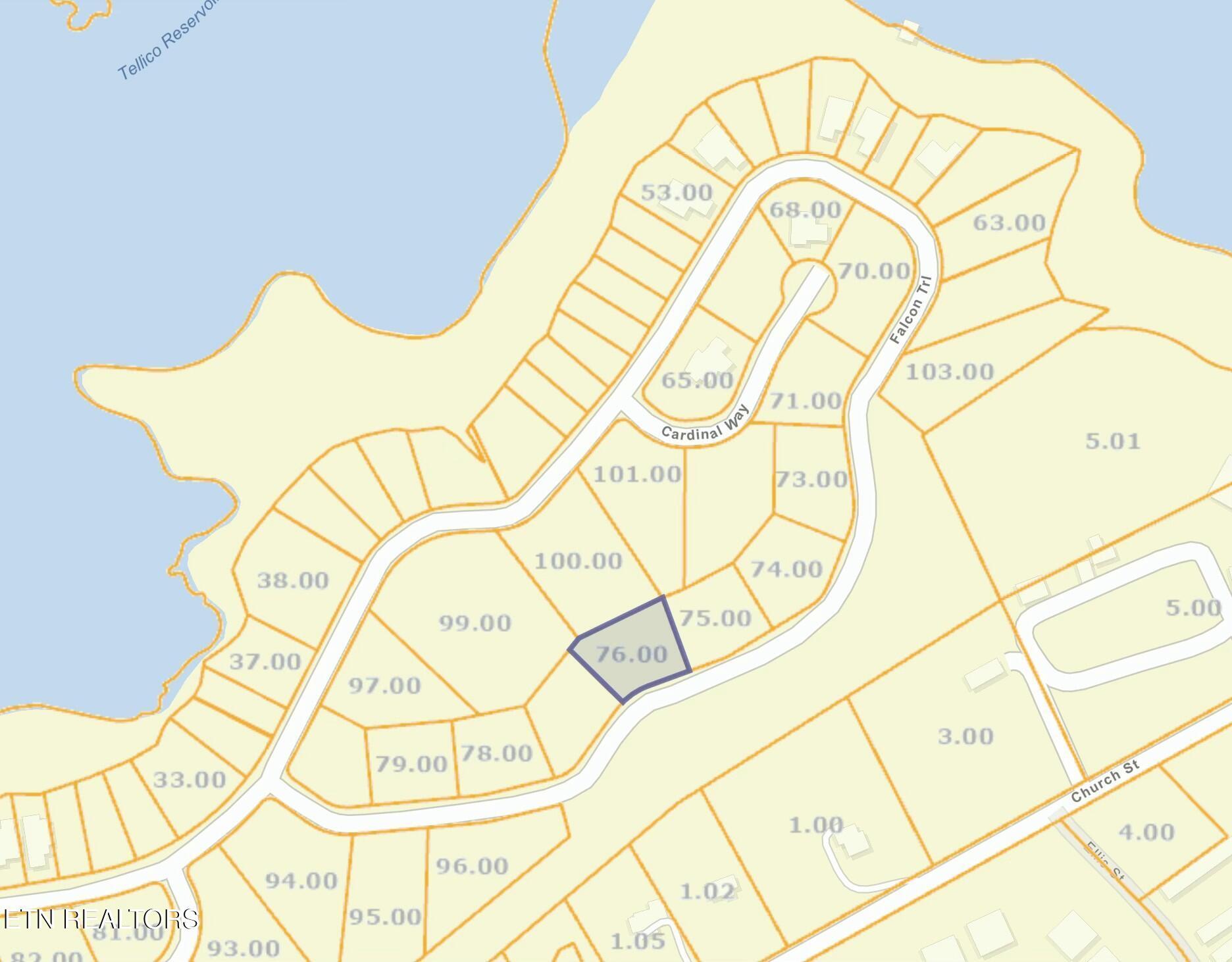 LOT # 76 - Falcon Trl, Vonore, TN - Fort Loudoun and Tellico Lake Real Estate - Image# 4